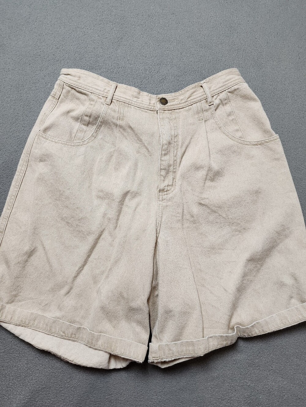 Chaus Sport Vintage 80's / 90s Pleated High Rise Bermuda Trouser Shorts